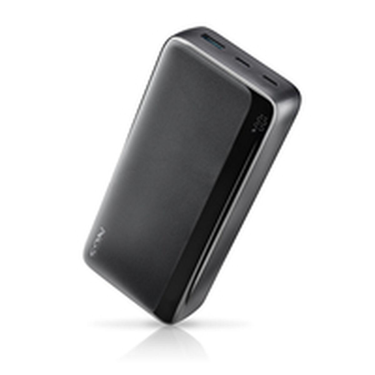 NGS Quiz 20 Black powerbank 20.000 mAh - hurtig oplader (USB-C/USB-A)