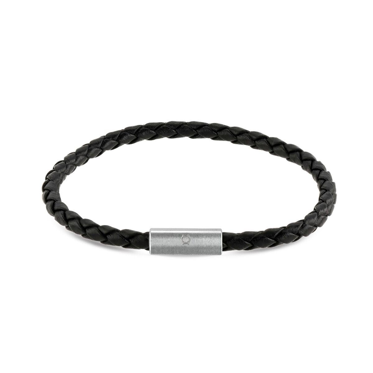 One Jewels OAMB5109LP armbånd til mænd - sort flettet