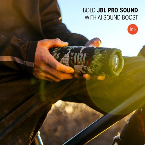 JBL Flip 7 Bluetooth-højttaler 35 W - Grøn (IP67)