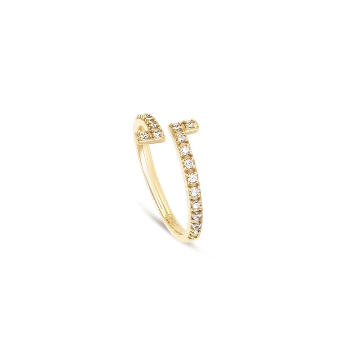 One Jewels OJNYR34G-5 ring til kvinder - gylden, str. 5
