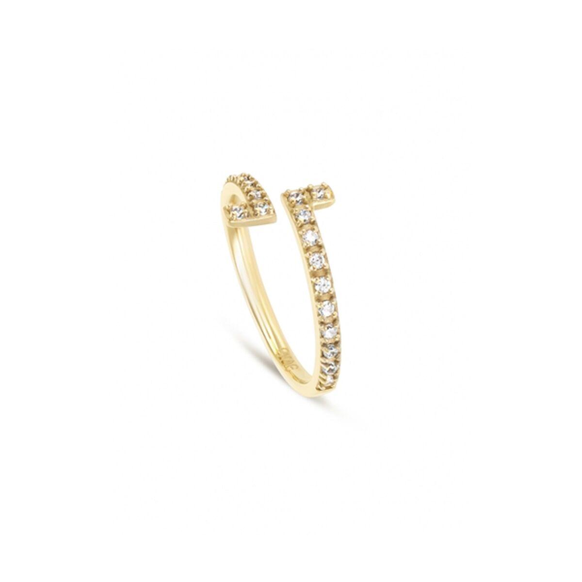 One Jewels OJNYR34G-6 ring til kvinder - gylden, elegant (str. 6)