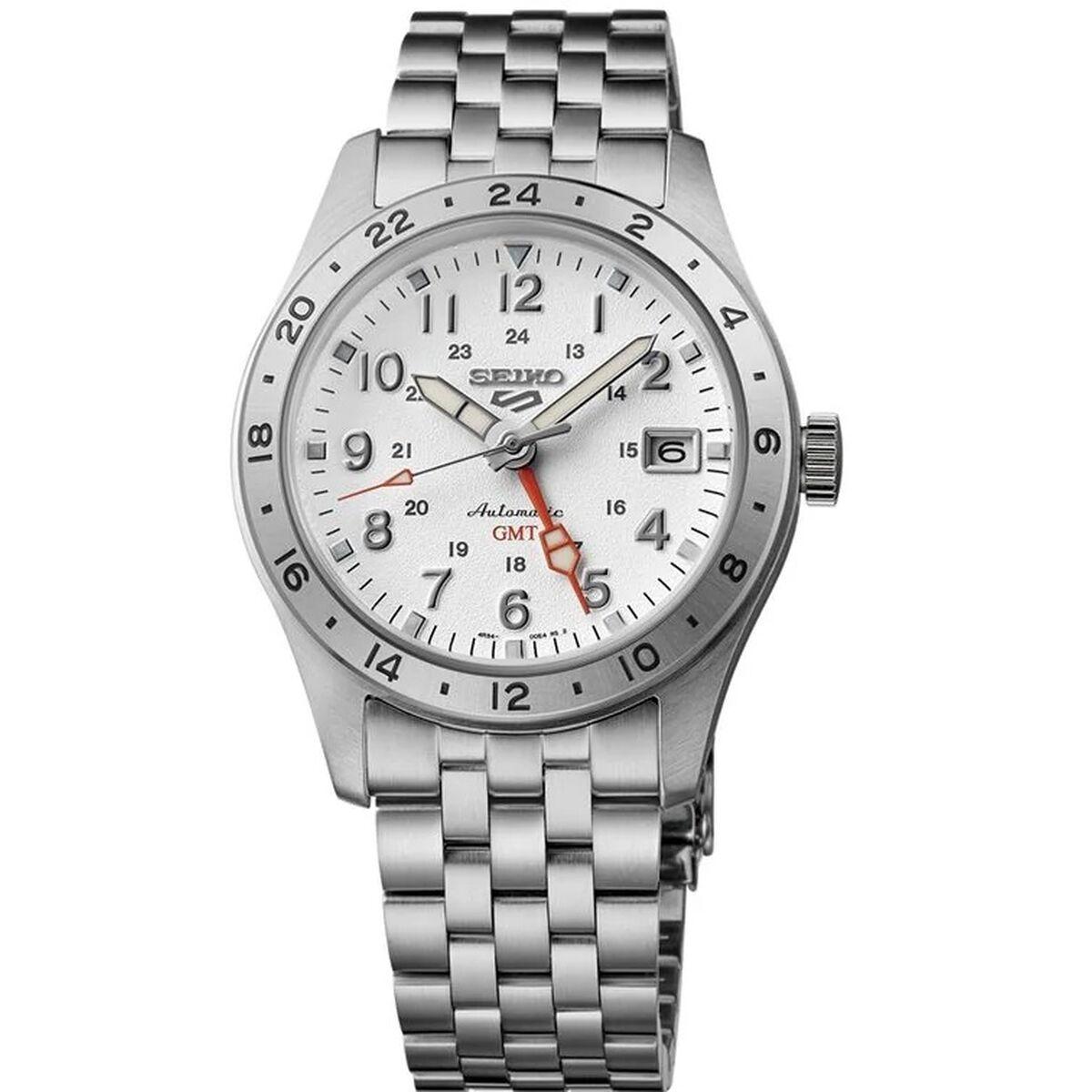 Seiko SSK059K1 herreur - sølvfarvet armbåndsur til mænd
