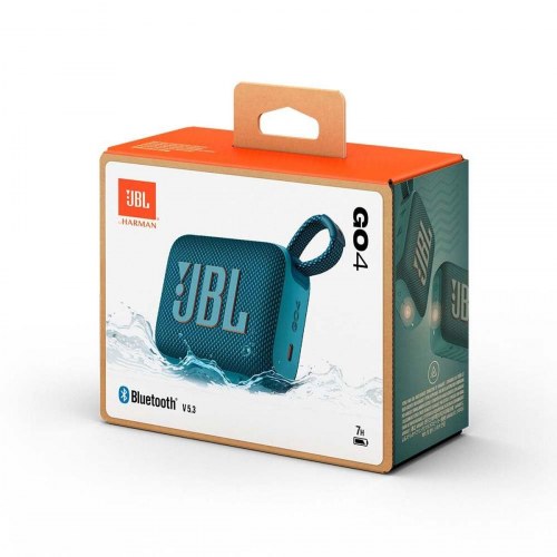 JBL GO 4 - bærbar Bluetooth-højttaler 4 W - Blå