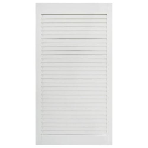 Skabslåger 4 stk. 99,3x39,4 cm lameldesign massivt fyr hvid