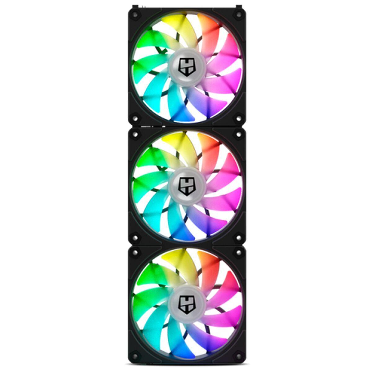 Nox-Xtreme Hummer EASY LINK 120 mm ARGB blæsersæt (3 stk.)