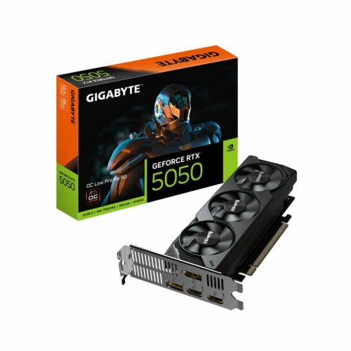 Gigabyte GeForce RTX 5050 OC 8 GB GDDR6 grafikkort (GV-N5050OC-8GL)