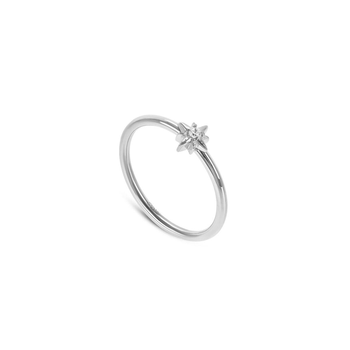 One Jewels OJNYR41S-7 ring til kvinder - sølvfarvet, str. 7