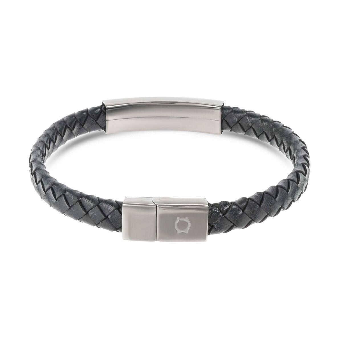 One Jewels OAMB3210LP-M armbånd til mænd - grå flet