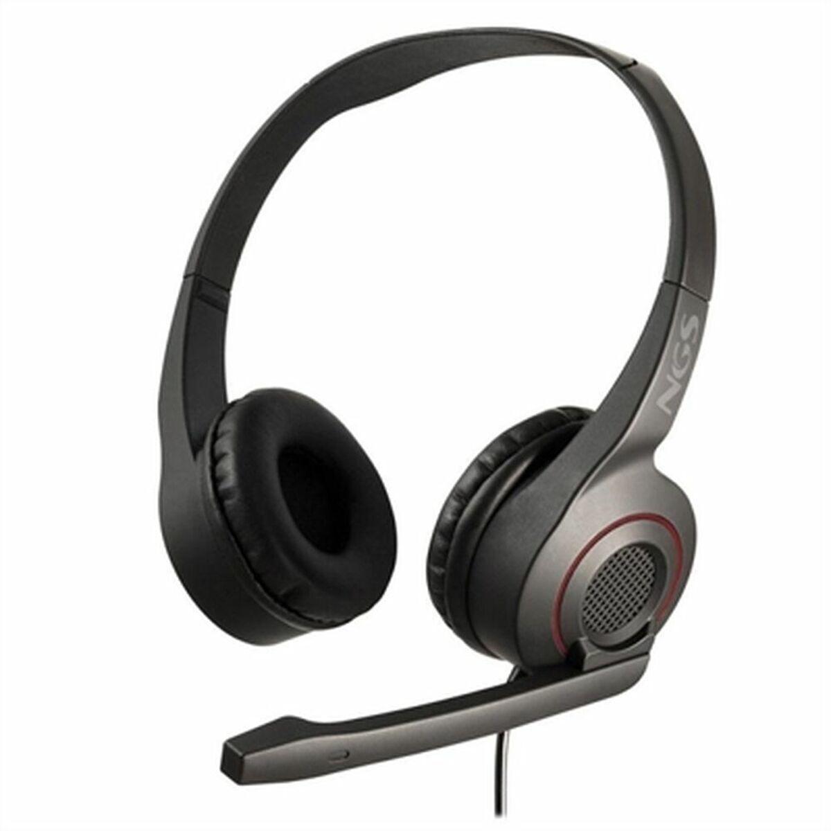 NGS MSX10 Pro gaming headset med mikrofon - Sort