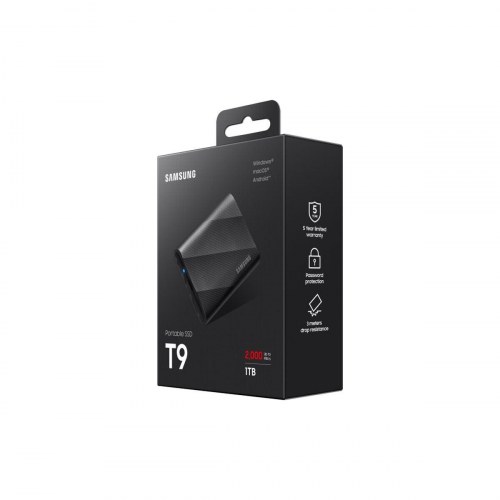 Samsung T9 bærbar SSD 1 TB - ekstern harddisk (USB 3.2)