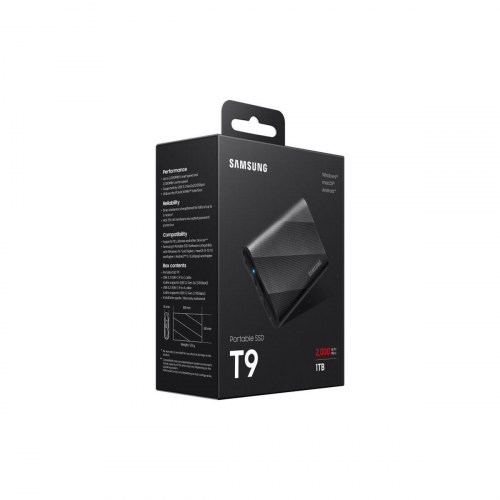 Samsung T9 bærbar SSD 1 TB - ekstern harddisk (USB 3.2)