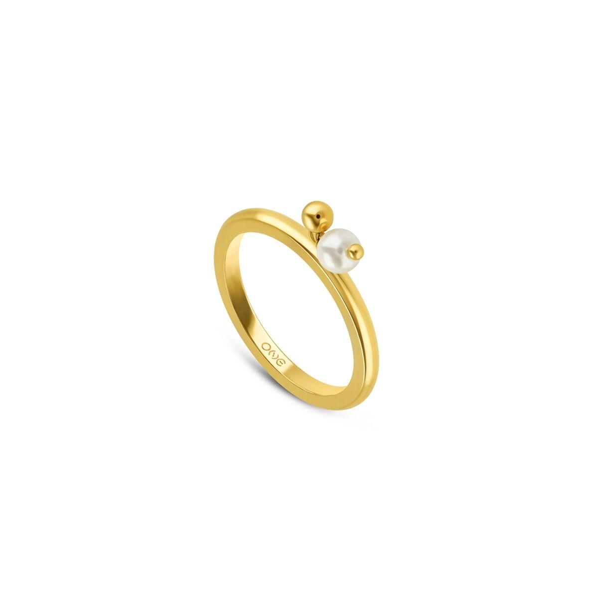 One Jewels OJNYR47G-7 ring til kvinder - gylden, str. 7