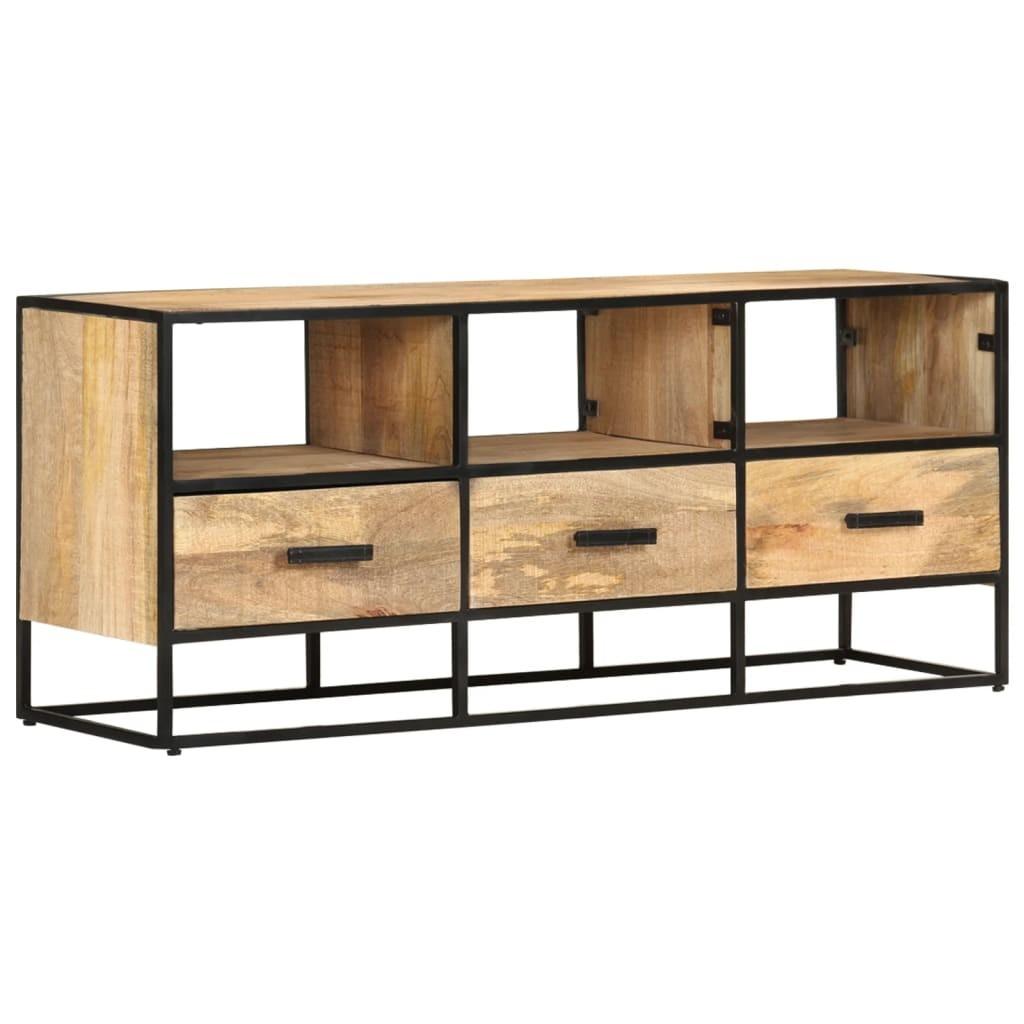 Tv-skab 110x30x45 cm ru mangotræ