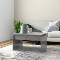 Sofabord 68x50x38 cm spånplade betongrå