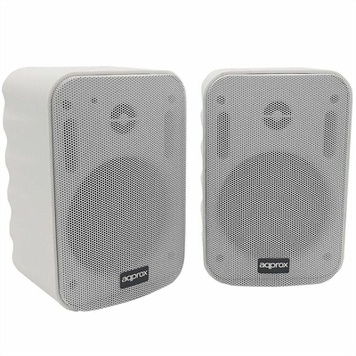 Approx! APPSPK15X2 PC højttalere 2.0 - Hvid/Multifarvet, 30 W RMS