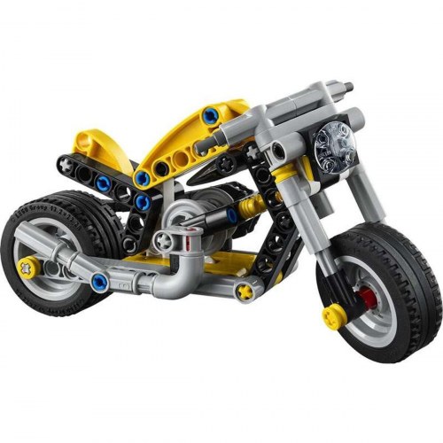 LEGO Technic 42225 Yellow Motorbike - byggesæt 151 dele