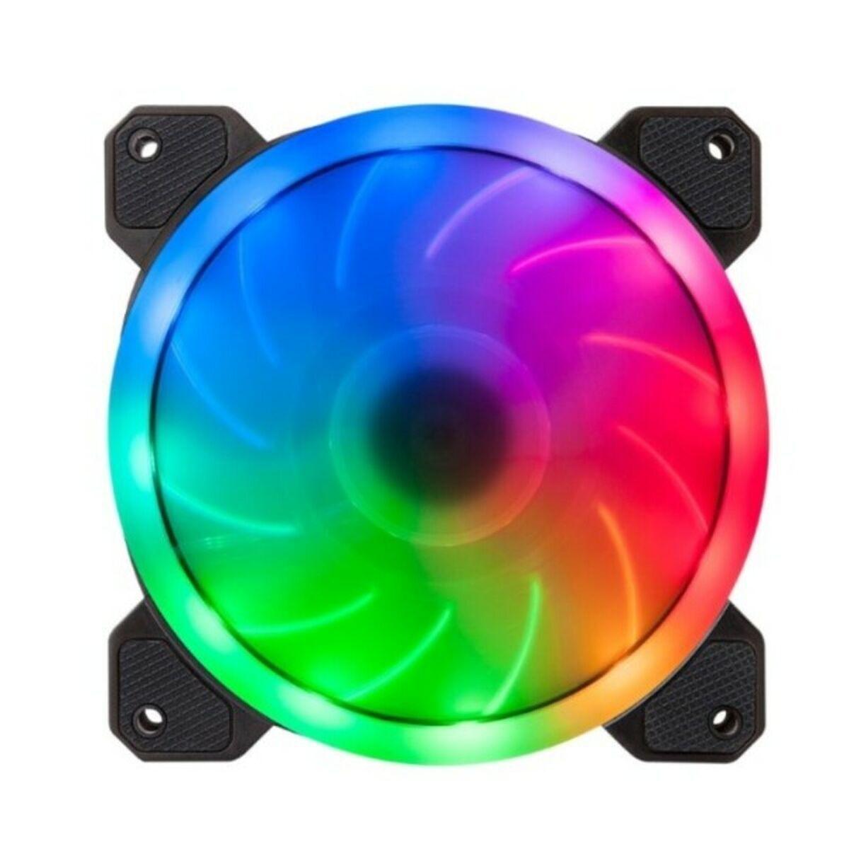 Hiditec N5-ARGB 120 mm kabinetblæser - ARGB LED, 1000 rpm