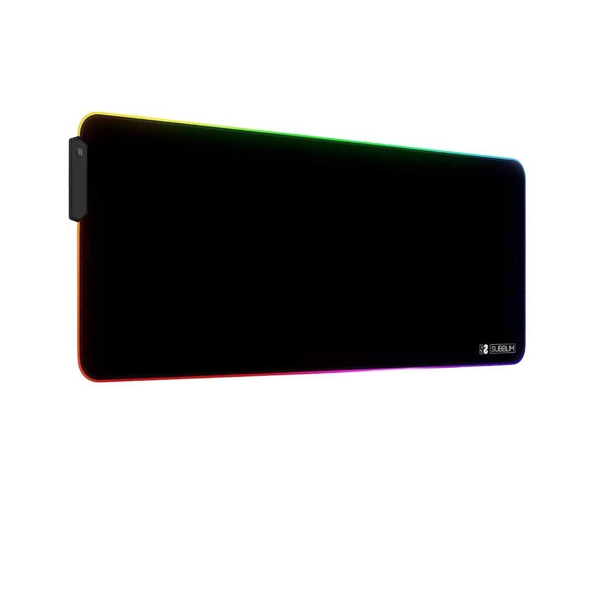 Subblim SUBMP-02RGB01 RGB gaming-musemåtte XL - sort/multifarvet