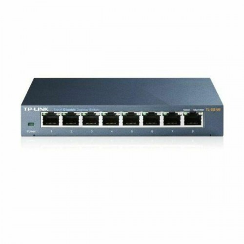 TP-Link TL-SG108 - 8-ports gigabit netværksswitch til desktop