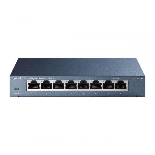 TP-Link TL-SG108 - 8-ports gigabit netværksswitch til desktop