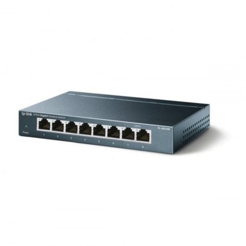 TP-Link TL-SG108 - 8-ports gigabit netværksswitch til desktop