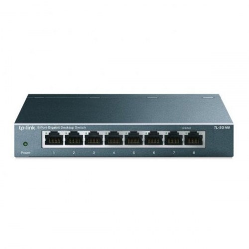 TP-Link TL-SG108 - 8-ports gigabit netværksswitch til desktop