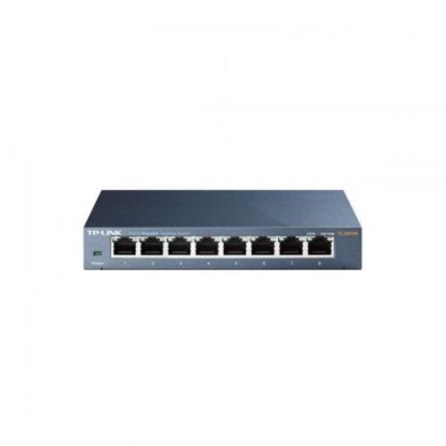 TP-Link TL-SG108 - 8-ports gigabit netværksswitch til desktop