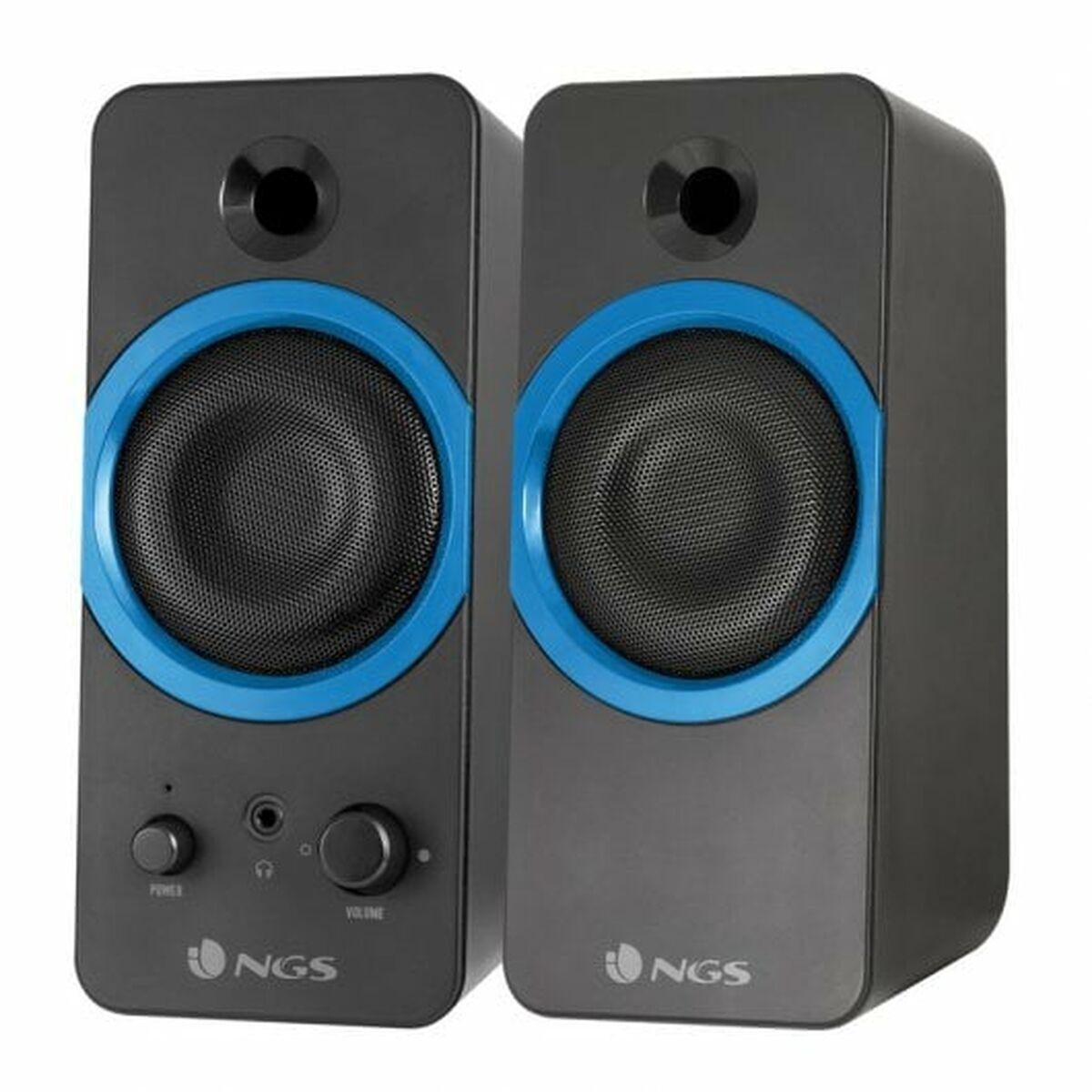 NGS GSX-200 gaming-højttalere 2.0 - Sort, 20 W RMS
