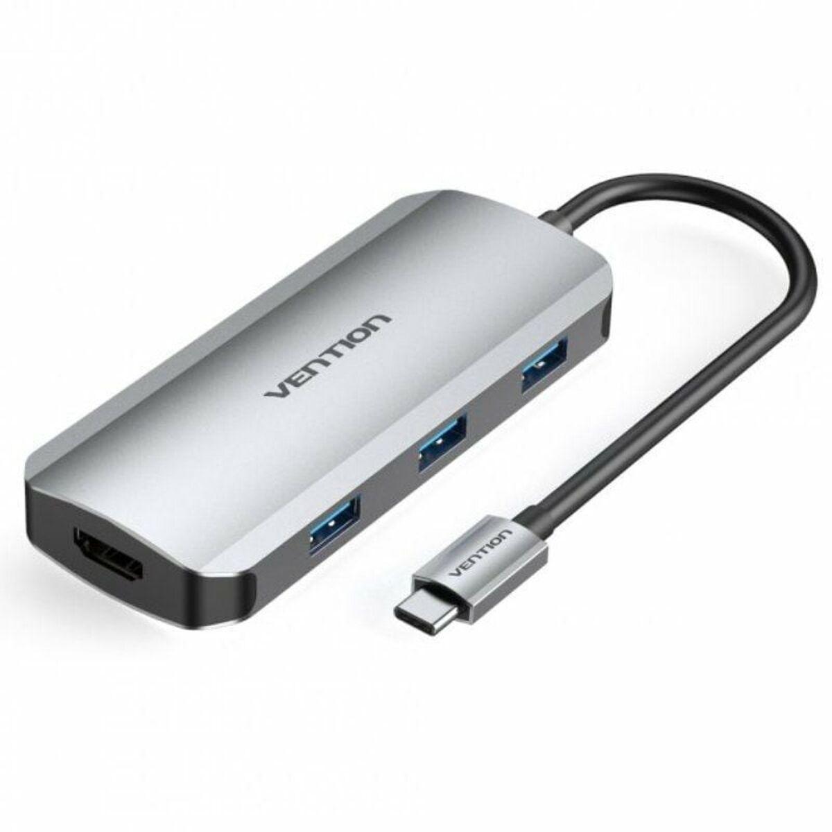 Vention TOFHB USB-C hub med HDMI, 3x USB-A og USB-C PD 100 W