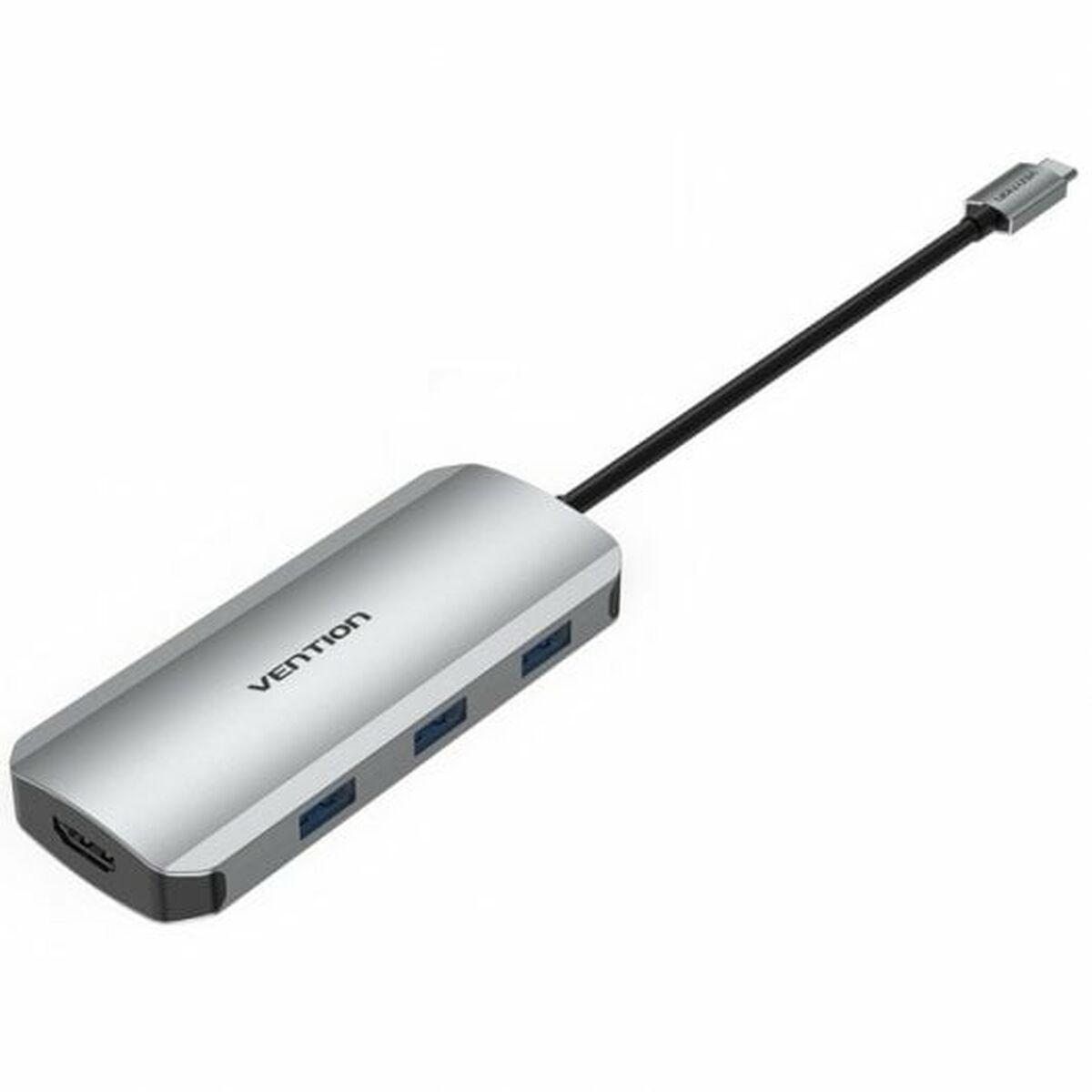Vention TOJHB USB-C hub 7-i-1 med 4K HDMI og PD 100 W