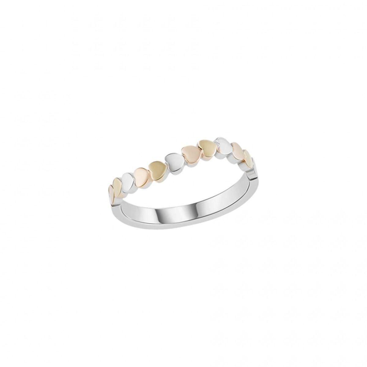 One Jewels OJCHR02T-6 ring til kvinder - sølvfarvet, elegant hjerte-design