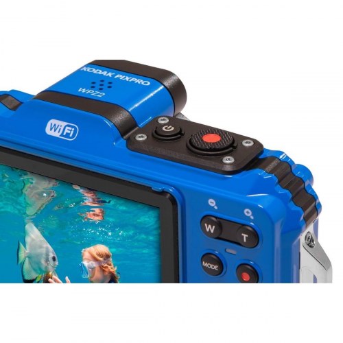Kodak WPZ2BL6 vandtæt digitalkamera - Blå, 16 MP