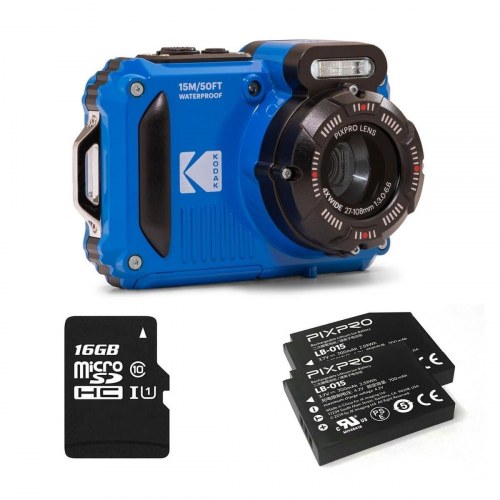 Kodak WPZ2BL6 vandtæt digitalkamera - Blå, 16 MP