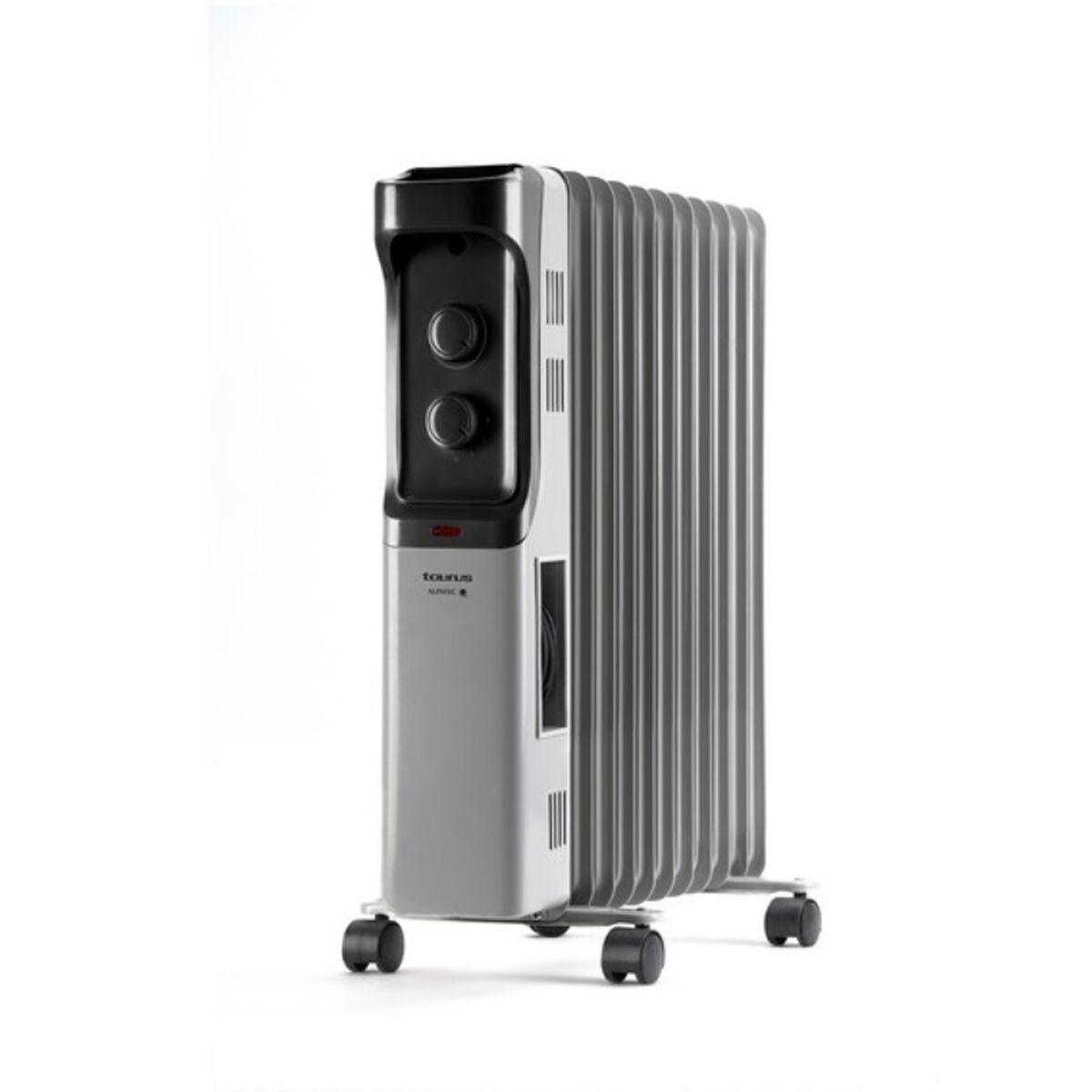 Olieradiatorvarmer, 2500W, justerbar termostat, mobil