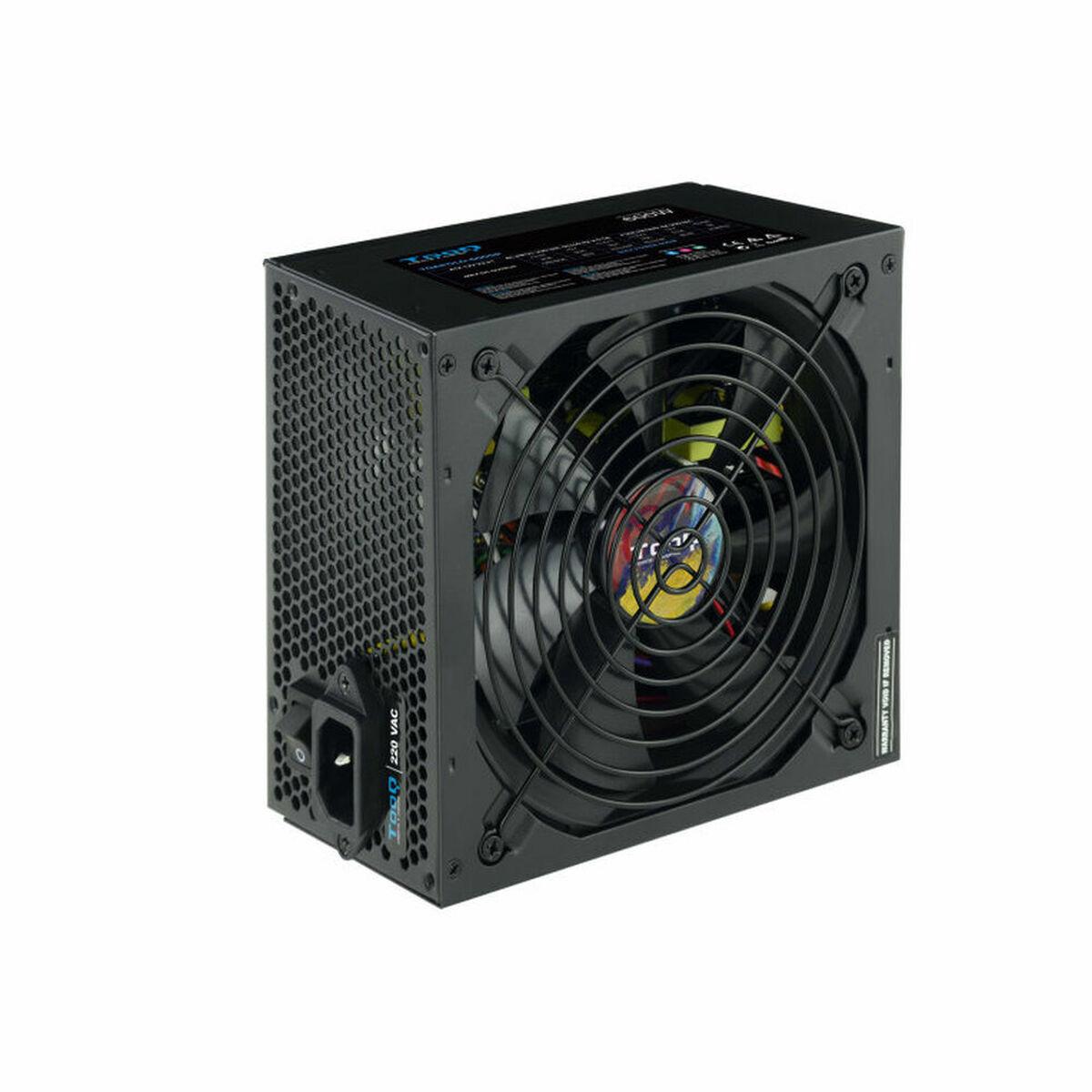 TooQ TQAPOLO-600SP ATX strømforsyning 600 W - sort