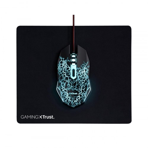 Trust GXT 24752 gaming-mus 4000 dpi med musemåtte - sort