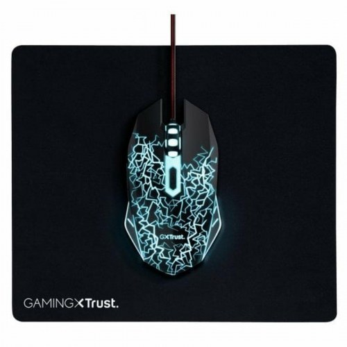 Trust GXT 24752 gaming-mus 4000 dpi med musemåtte - sort