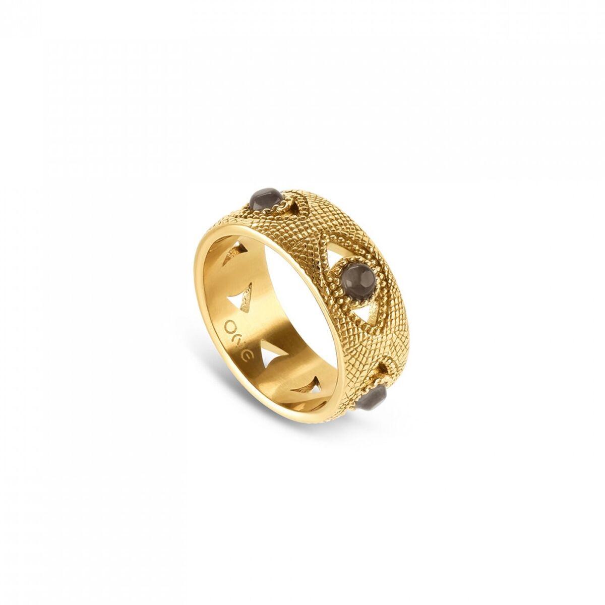 One Jewels OJEER01G-6 ring til kvinder - gylden, elegant