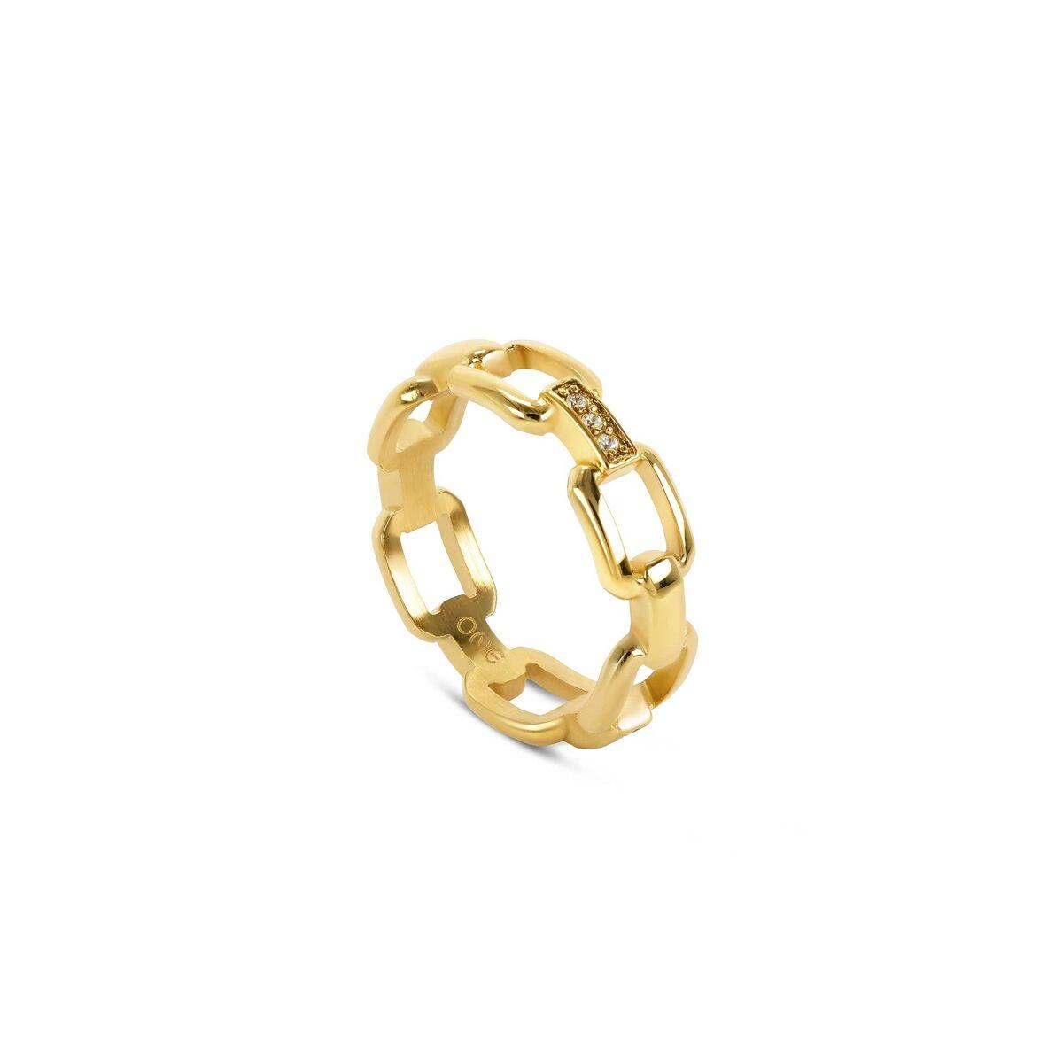 One Jewels OJLR03G-7 ring til kvinder - gylden, str. 7