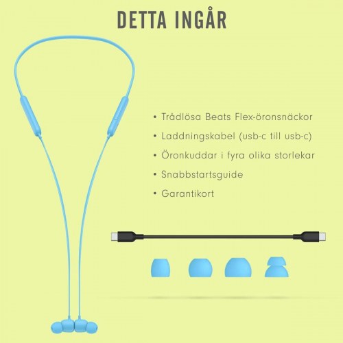 Apple Beats Flex trådløse in-ear hovedtelefoner - Blå