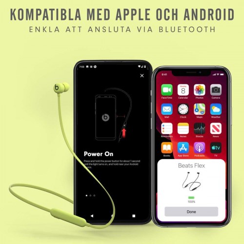 Apple Beats Flex trådløse in-ear hovedtelefoner - Blå