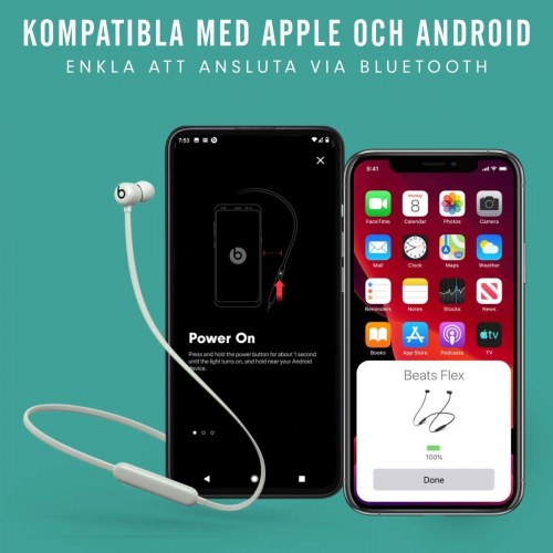 Apple Beats Flex trådløse in-ear høretelefoner - Grå