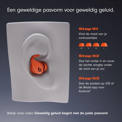Apple Beats Fit Pro trådløse in-ear gaming headsets - Grå