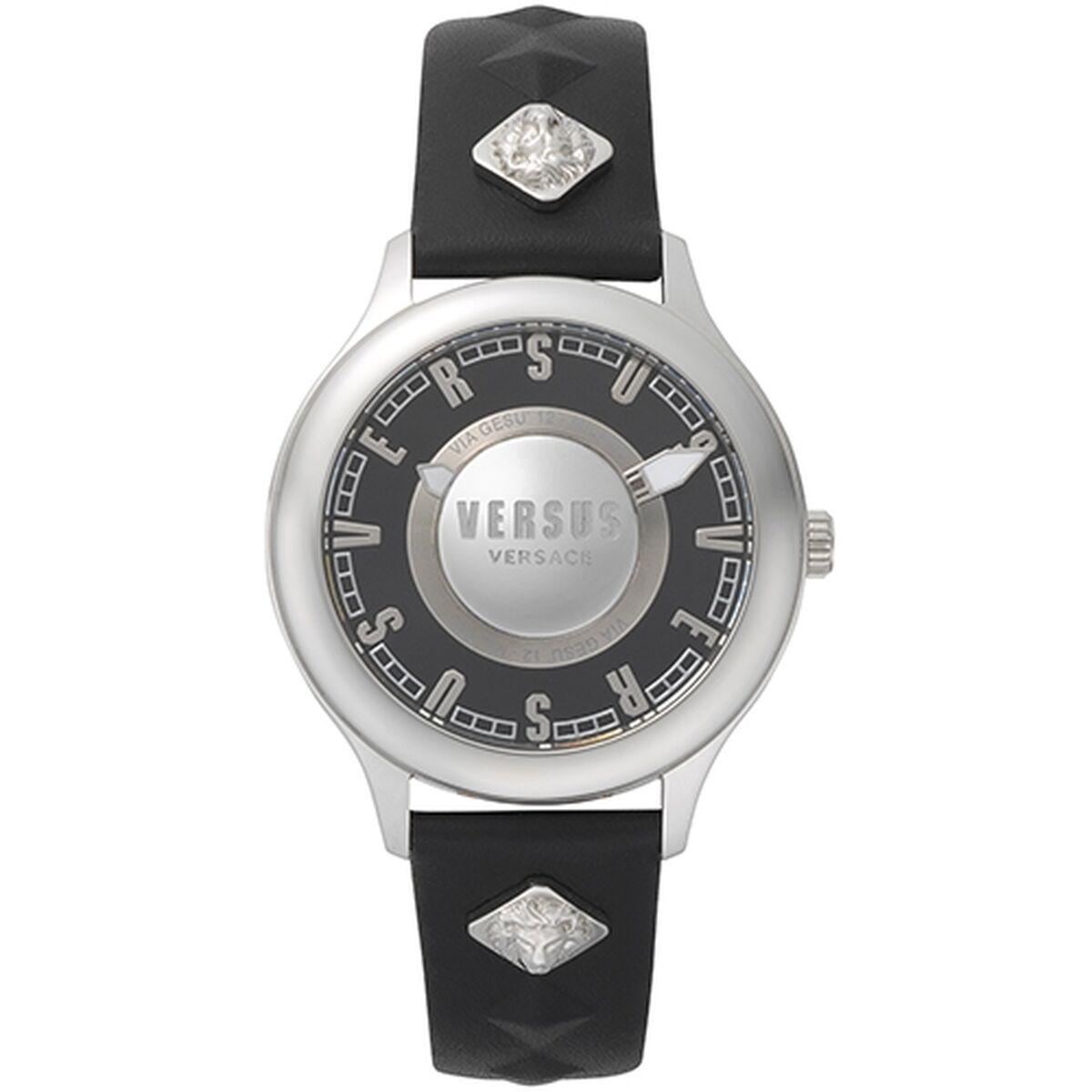 Versus Versace VSP410118 dameur - sort silikonerem, 39 mm