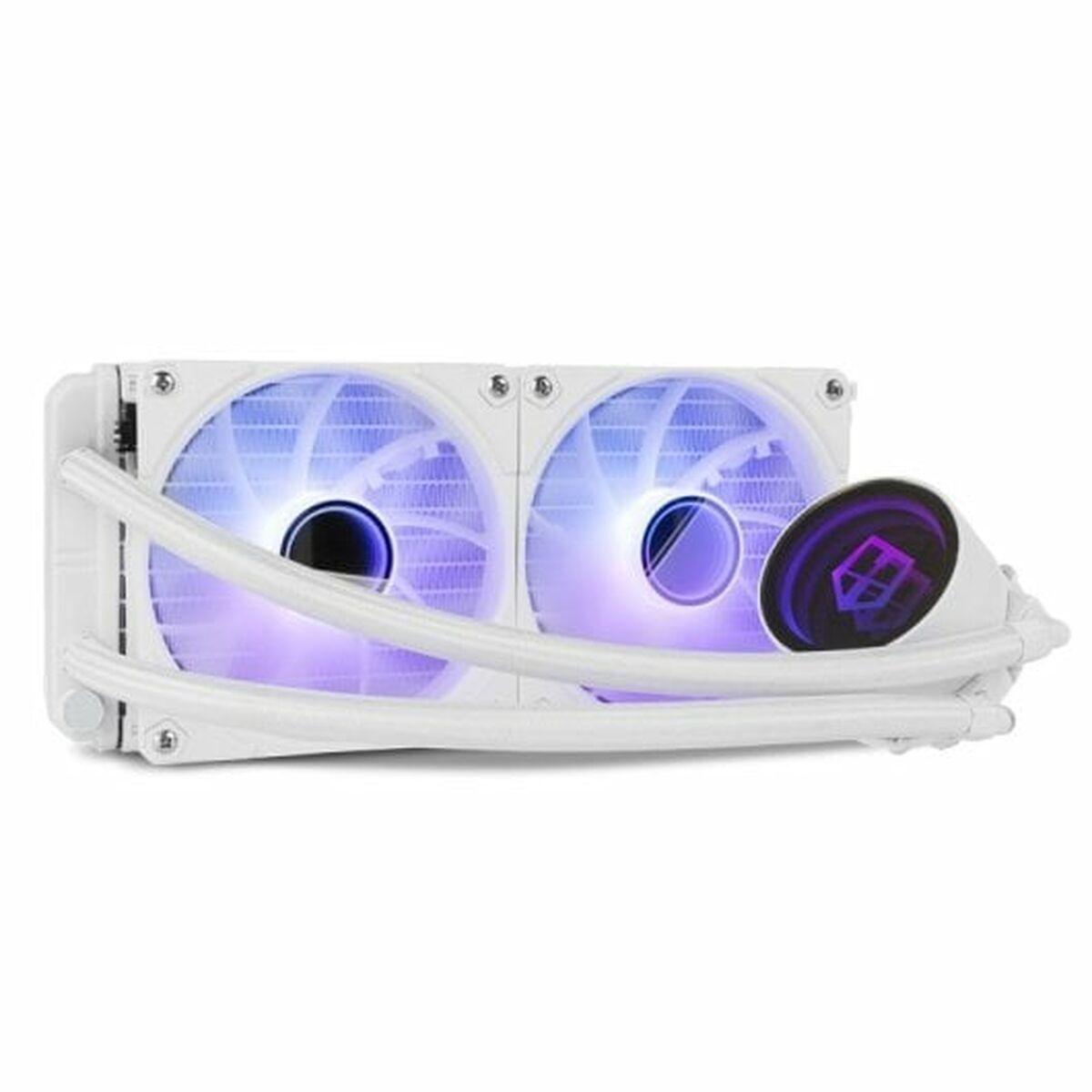 Nox Hummer M-240 ARGB - 240 mm AIO væskekøler, hvid