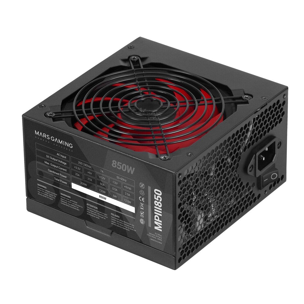 Mars Gaming MPIII850 ATX strømforsyning - 850 W