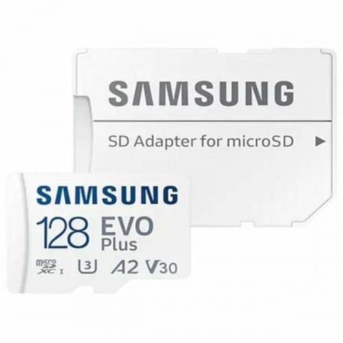 Samsung EVO Plus microSDXC 128 GB med SD-adapter