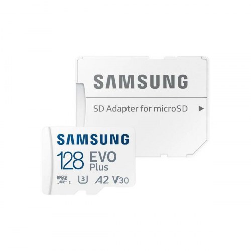 Samsung EVO Plus microSDXC 128 GB med SD-adapter