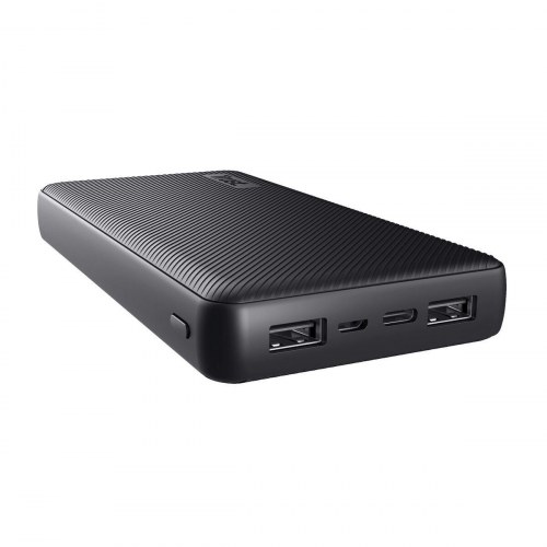 Trust Primo powerbank 20.000 mAh - sort, 3 porte