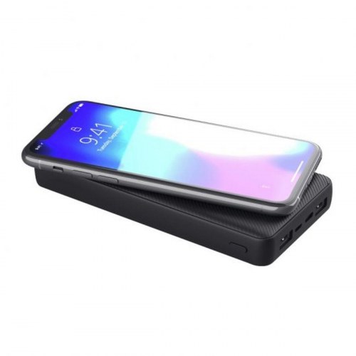 Trust Primo powerbank 20.000 mAh - sort, 3 porte
